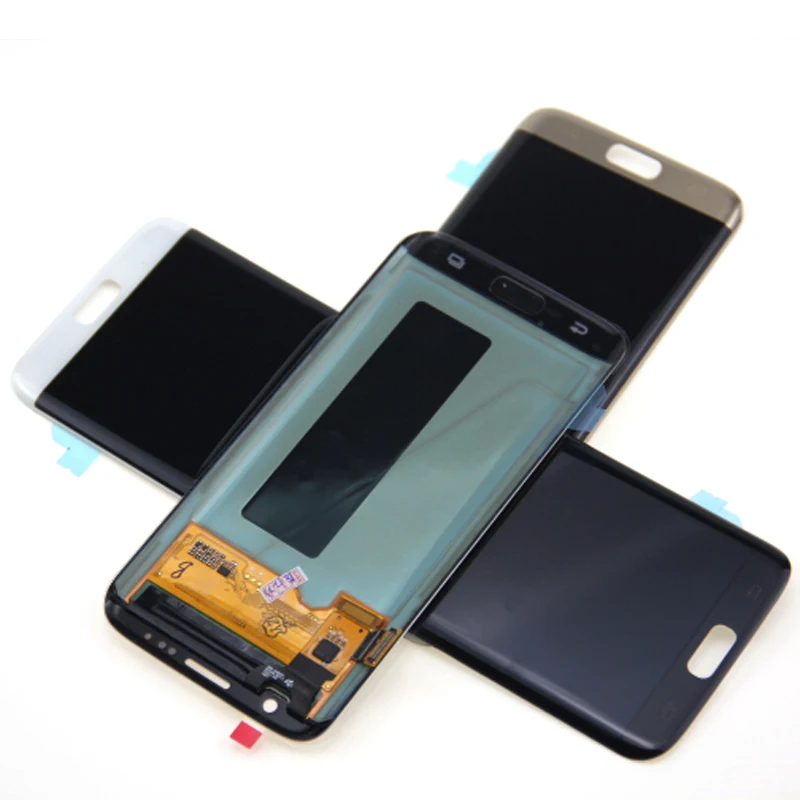 Для samsung GALAXY S7 EDGE lcd Edge G935 ЖК дисплей кодирующий преобразователь сенсорного экрана