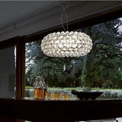 Современные светодиодные спальни акриловые кухня дом 50 см Foscarini Caboche шар