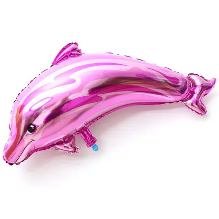 32 дюйма с большим Дельфин воздушный шарик из фольги в форме животного баллоны