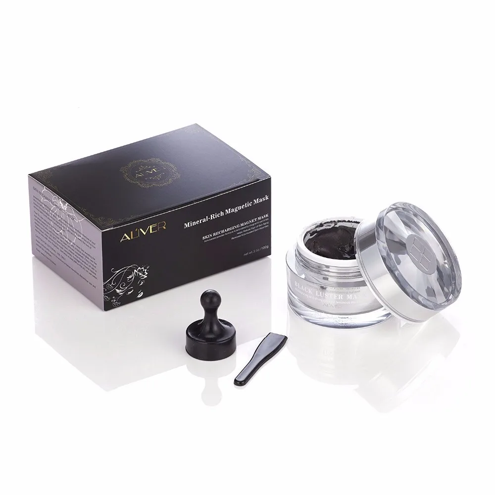 ALIVER минерально-богатая магнитная маска для лица очищающая пор удаляет