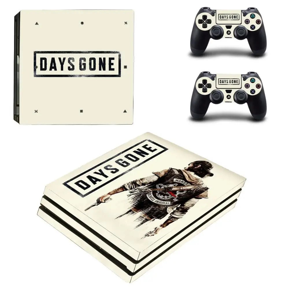 Days Gone PS4 Pro наклейка кожи для playstation 4 консоль и контроллер Dualshock Skins s Наклейка
