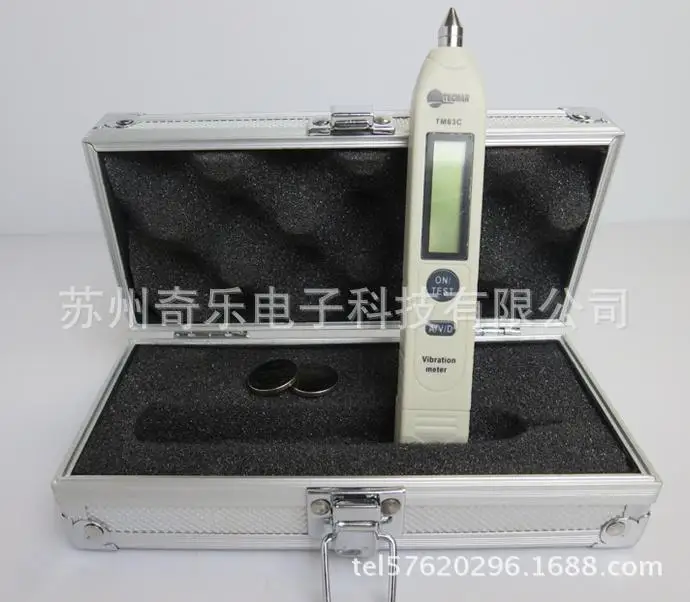 Ручной цифровой сейсмограф TM63C вибрационный измерительный прибор виброграф в