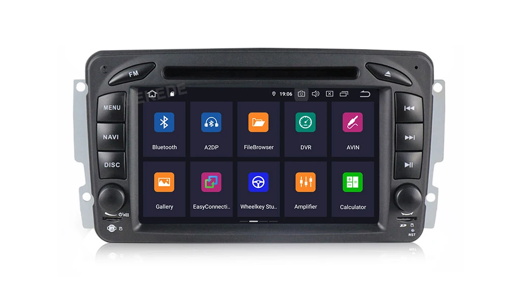 Mekede PX30 ips DSP android 9,0 Автомобильный gps dvd-плеер для Mercedes Benz W203 W208 W209 W210 W463 Vito Viano W163 gps-навигация