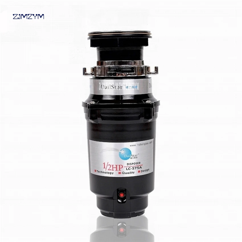 375 Вт Мощность не шумит Дизайн кухонный комбайн для мусора дробилка утилизации