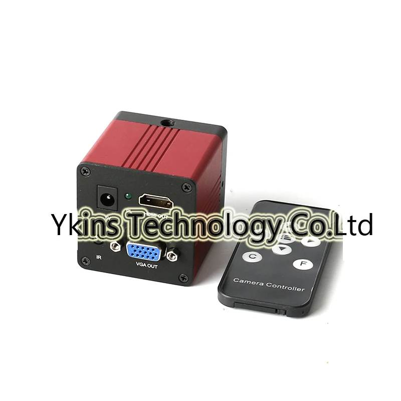 Цифровой промышленный видеомикроскоп 2 в 1 1080P VGA HDMI зум для пайки светодиодная