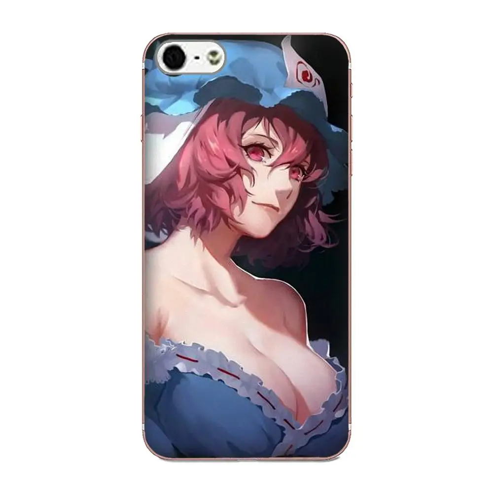 Мягкие узоры для Sony Xperia Z Z1 Z2 Z3 Z4 Z5 compact Mini M2 M4 M5 T3 E3 E5 XA XA1 XZ Premium Touhou Project Saigyouji