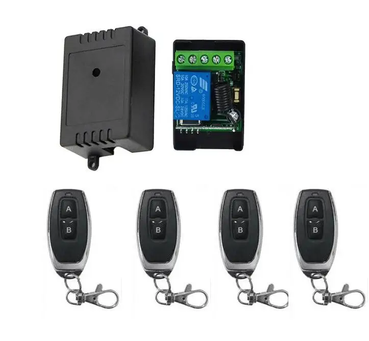 433 МГц DC12V 10A 1Ch беспроводное реле RF дистанционное управление переключатель