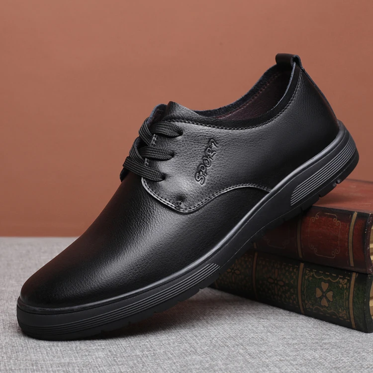 lace up black Monstceler/брендовая мужская кожаная обувь с круглым носком; обувь на мягкой подошве; большие размеры 45, 46, 47; мужские повседневные Мокасины из натуральной кожи; мужские лоферы - Цвет: lace up black