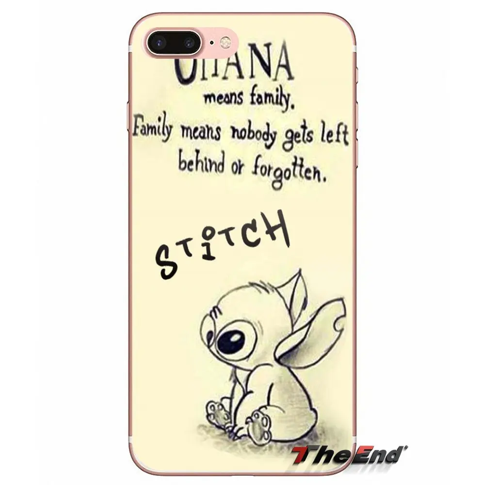 Силиконовый чехол Sweet Lilo and Stitch Ohana для Xiaomi Mi6 Mi 6 A1 Max Mix 2 5X 6X Redmi Note 5 5A 4X 4A A4 4 3 Plus Pro |