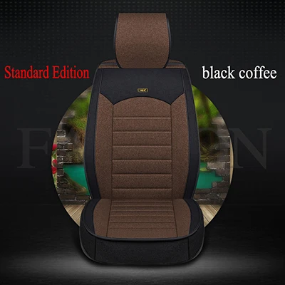black coffee SE HeXinYan Универсальный Лен автомобилей чехлы для Suzuki swift SX4 Kizashi grand vitara ignis baleno jimny liana Авто стиль - Название цвета: black coffee SE