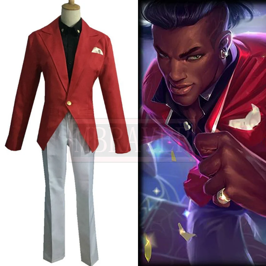 Костюм для косплея LOL Lucian униформа на Хэллоуин|cosplay costume|costume halloweencosplay outfits |
