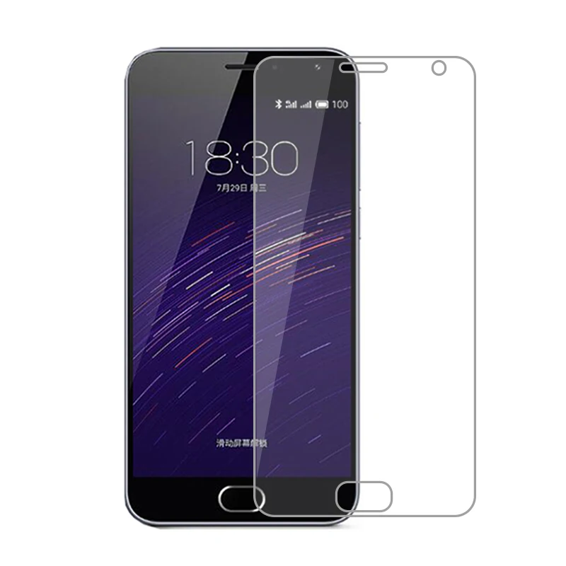 Закаленное стекло премиум-класса для Meizu m2 mini защитная пленка экрана Meilan MAX A5 E E2 E3