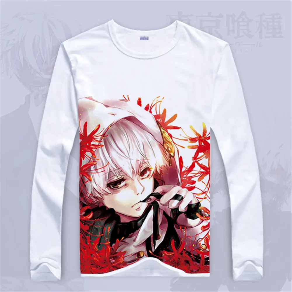 Мужская футболка с короткими рукавами и принтом Tokyo Ghoul | Тематическая одежда