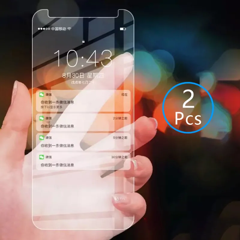 2 шт. закаленное стекло для redmi note 4x4 x a 4a 3 s Защитное экрана телефона Защитная