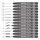 Ручки для рисования, водостойкие, 13 шт.