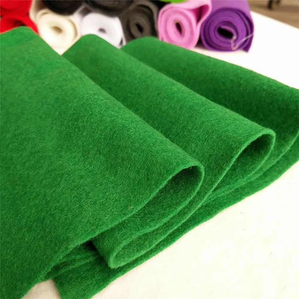 90*90cm Roll Soft Felt Fabric Non-woven Felt Fabric Sheet  DIY Sewing Dolls Crafts Accessories Material 1.4mm Thick BY THE Yard images - 6