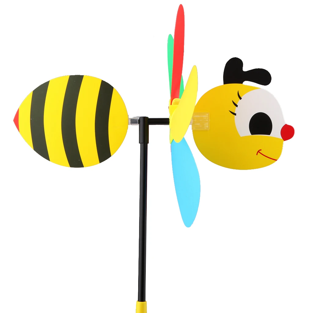 Радужная ветряная мельница ветряной Спиннер красочное украшение для сада и