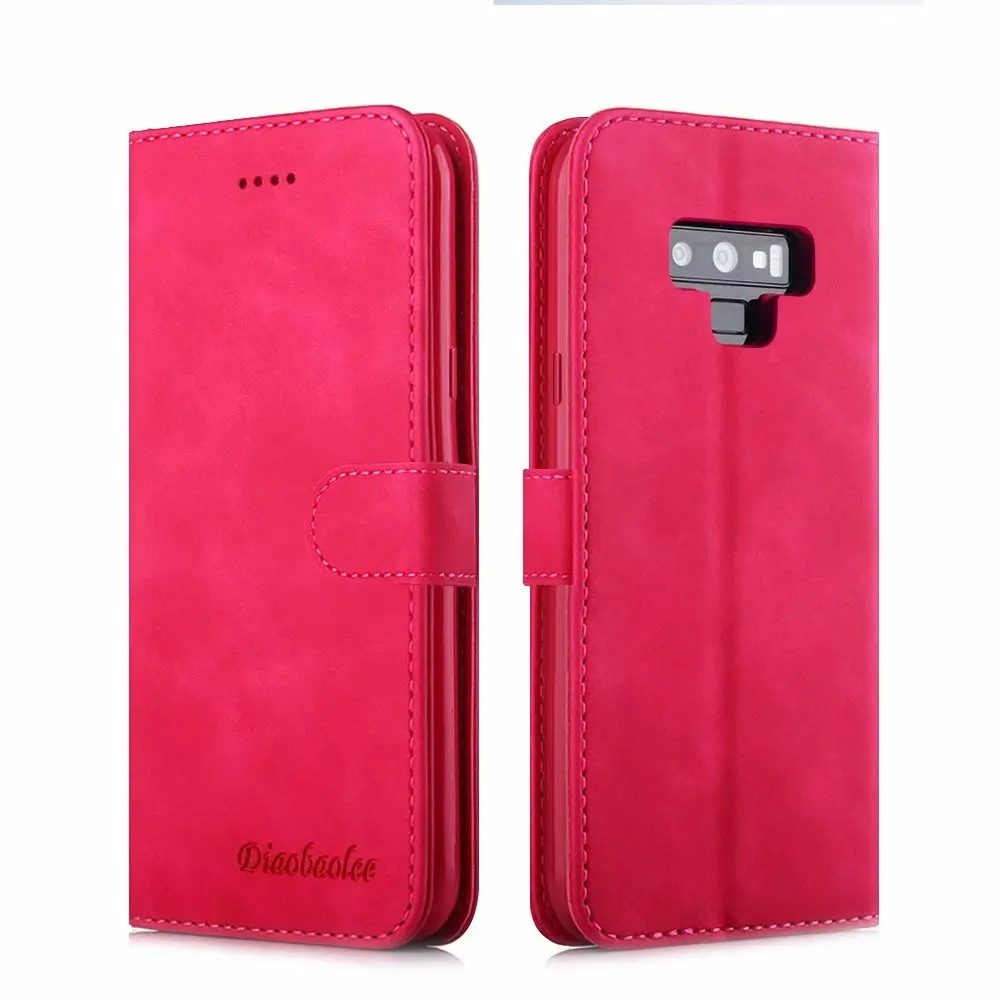 Кожаный чехол-книжка для samsung Samsun Galaxy Note 9, 8, Note8, с подставкой, чехол для телефона etui caso, чехол для S9, S8, S, 9 Plus, чехол