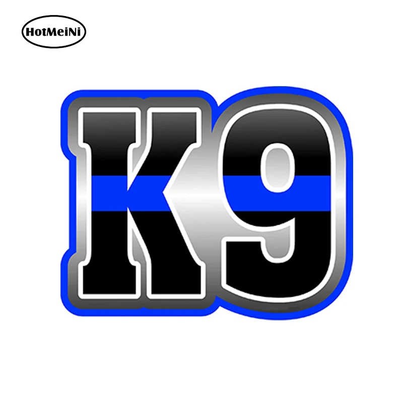 Автомобильный Стайлинг HotMeiNi 13x10 см тонкая синяя линия K9 поддерживаемая