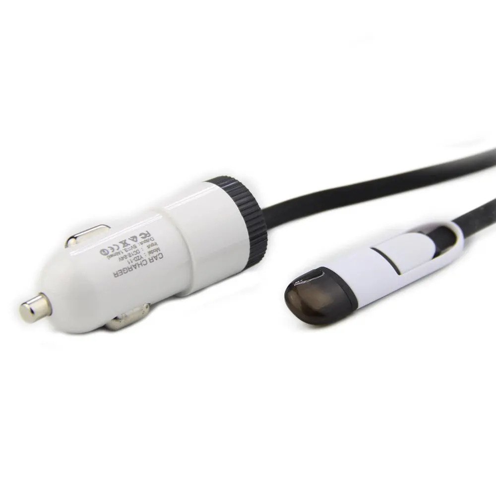 Автомобильное зарядное устройство USB для iPad iPhone 2 1 А мини адаптер с защитой от