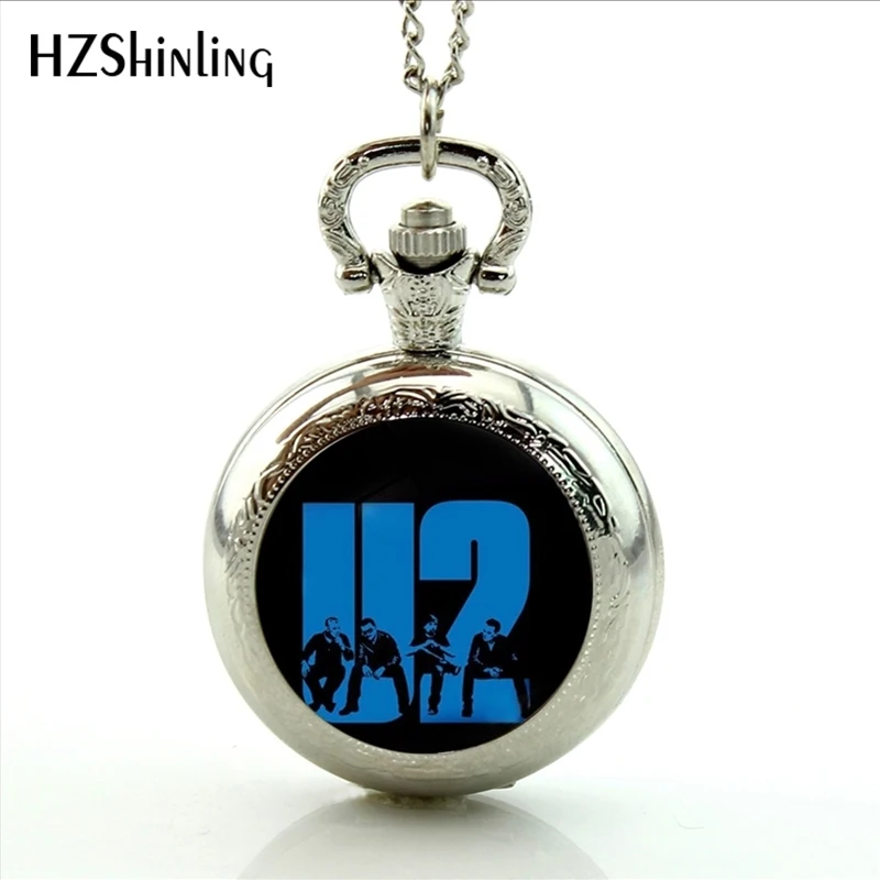 Новые модные Берлинские альтернативные поп рок группы U2 карманные часы стимпанк