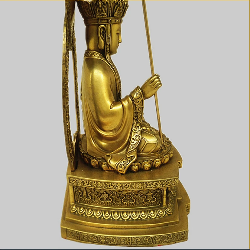 SUIRONG---2017 611 + Тайваньская Оригинальная лампа Лев медный Bodhisattva буддийская из