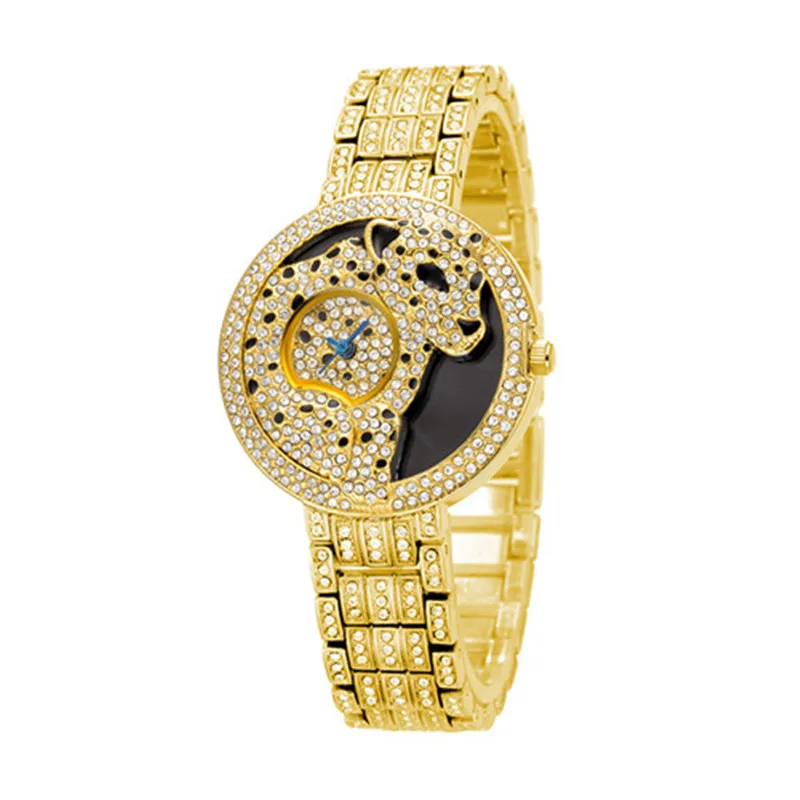 Belbin merken 2019 новинка luipaard hoofd diamant modetrends кварцевые horloge Ms. leisure horlogebandje van James Bond|bond|bond