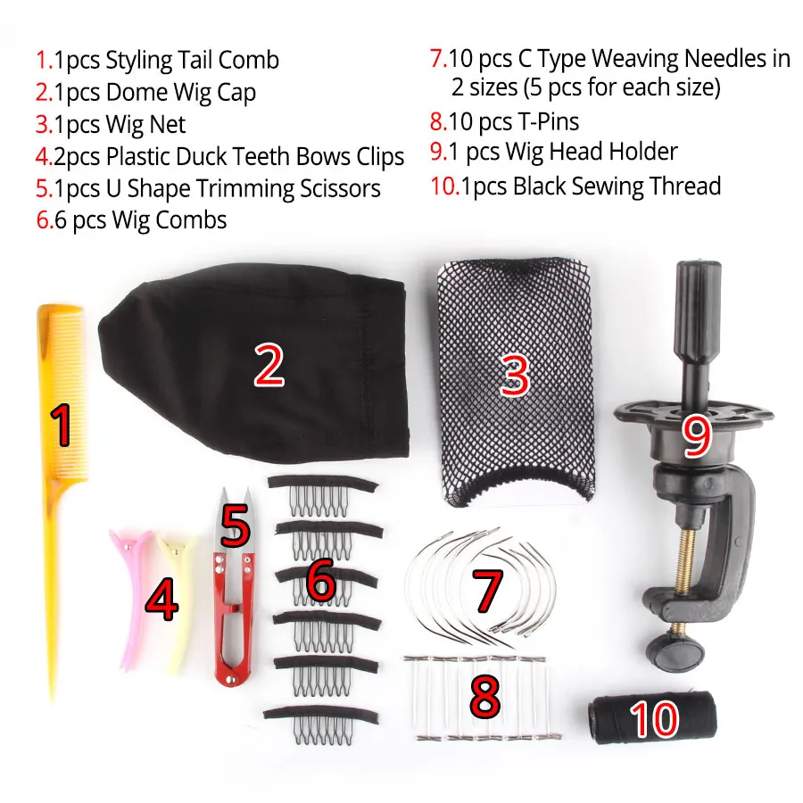 Alileader холщовая голова манекен головной парик делая инструменты держатель