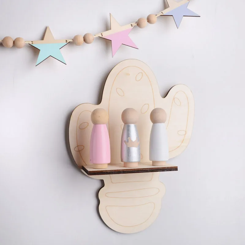 INS милый лес полка домашняя детская палатка украшение стеки DIY мультфильм стены
