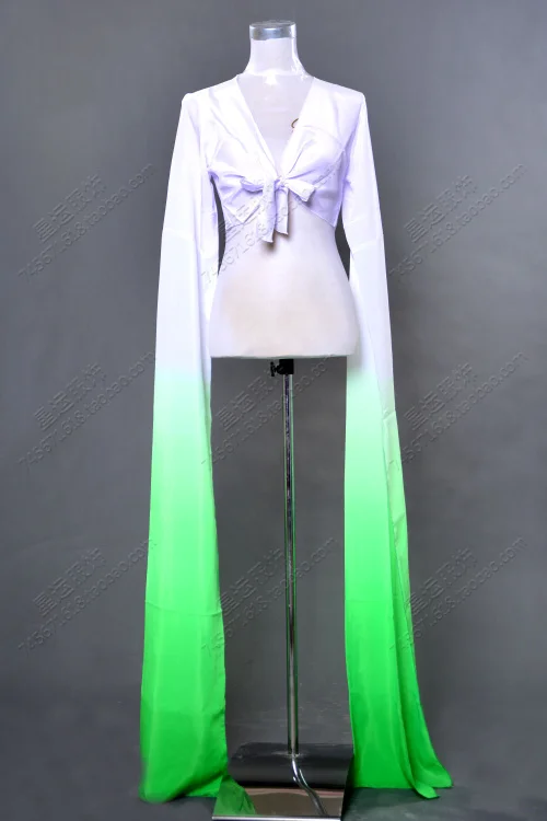 Классическое тибетское танцевальное платье с длинными рукавами переходные