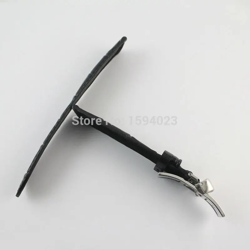 

19/20/21mm PRC200 T068 T41 T461 High Quality Silver Butterfly Buckle + T097 T099 Black Brown Genuine Leather Watch Bands Strap
