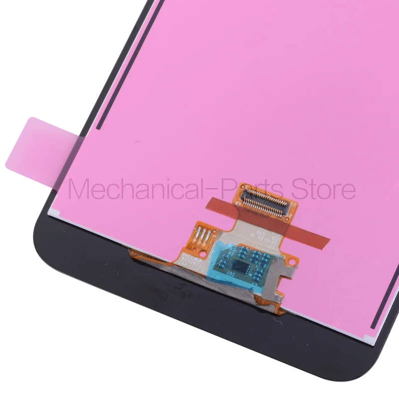 Дисплей для LG K10 LCD в сборе с тачскрином на рамке черный