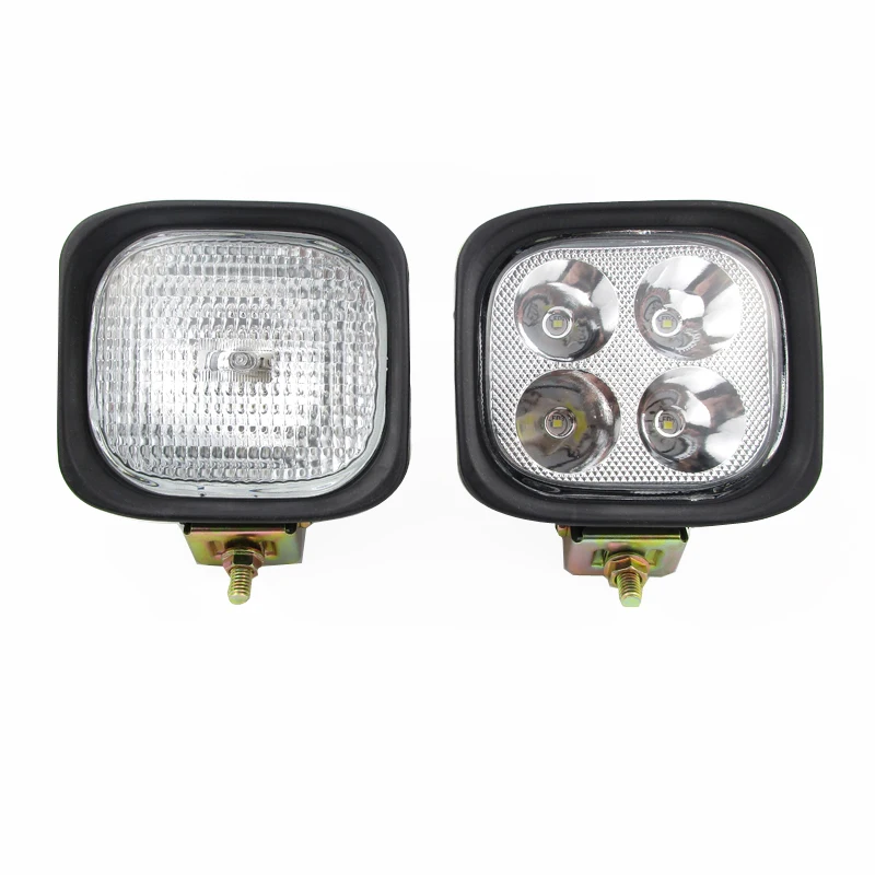 

1Pair Car LED Bulb Headlights Spot Flood Headlamp for 12V 24V Vehicles Forklift UTV ATV SUV 4WD