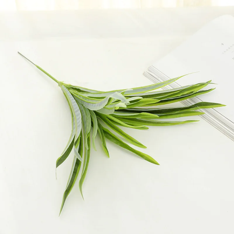 Искусственные растения ненастоящие сад с зелеными листьями для домашнего декора