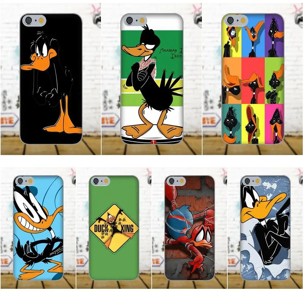 Oedmeb для Galaxy A3 A5 A7 J1 J3 J5 J7 S5 S6 S7 S8 S9 edge Plus 2016 2017 TPU телефон Daffy Duck|Бамперы| |