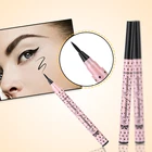 Горячая сексуальная женская жидкая подводка для глаз Макияж Черная Подводка для глаз косметический карандаш водостойкая мини долгостойкая подводка для глаз карандаш 2017