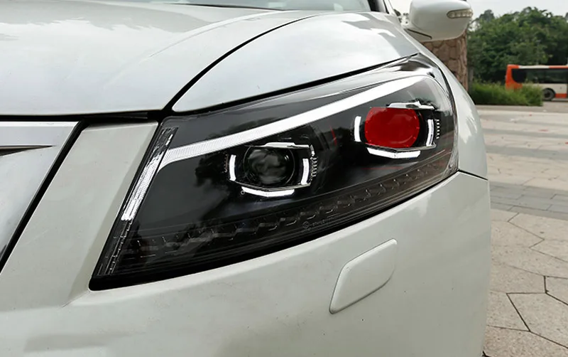 Для Honda Accord 2008 2009 2010 2011 2012 фары лампа сборки Elantra передние фары светодиодный фар изменить изготовленный на заказ