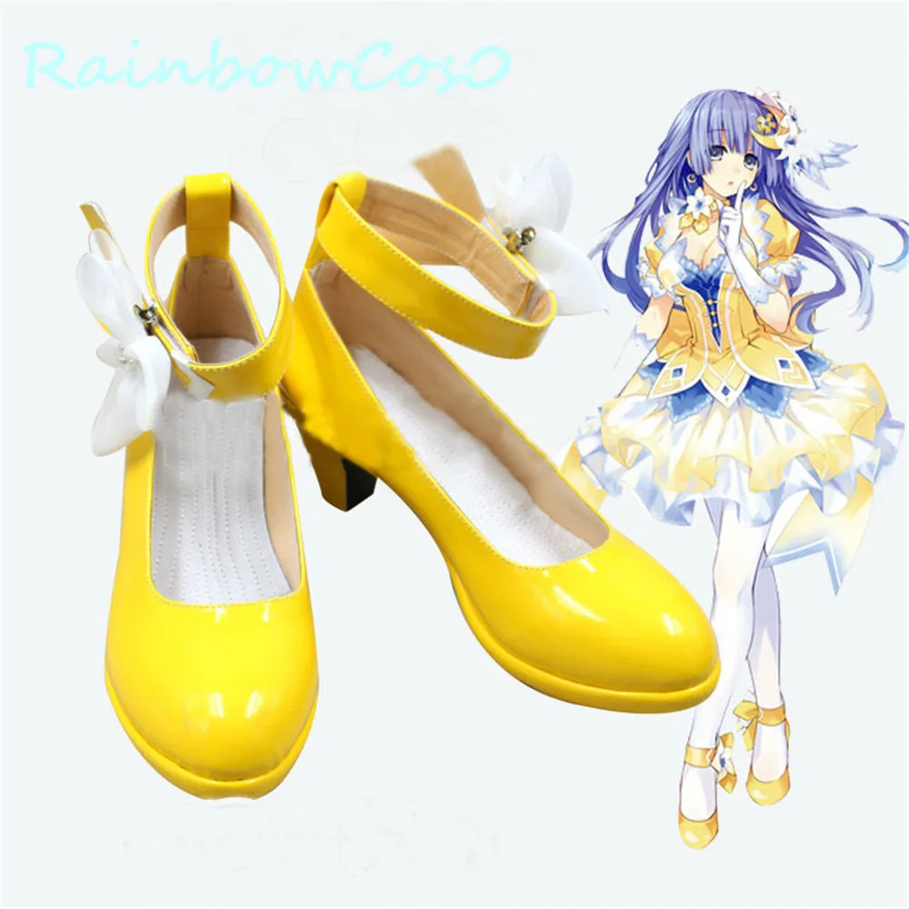 

DATE A LIVE Izayoi Cosplay Shoes Boots Game Anime Halloween RainbowCos0