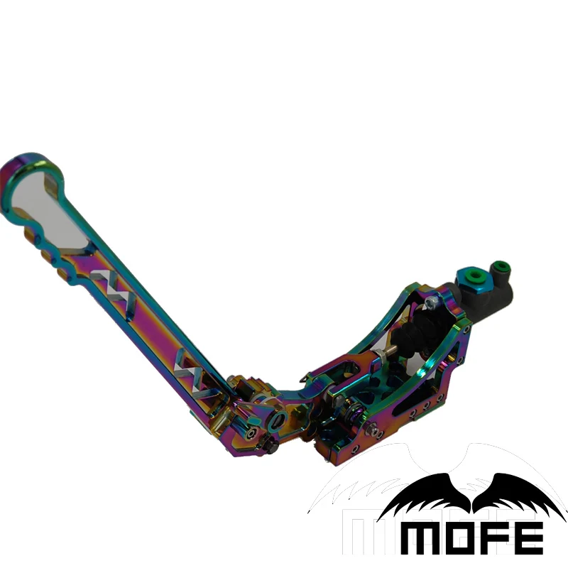 

Mofe New Products Neo Chrome Hydraulic Handbrake with oil tank low price frein a main hydraulique