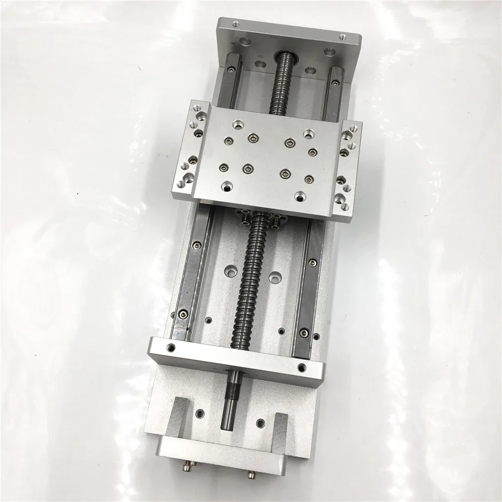 

CNC Sliding Table Stroke 300mm SFU1605 Linear Stage Actuator Square Rail Cross Slide Working Table