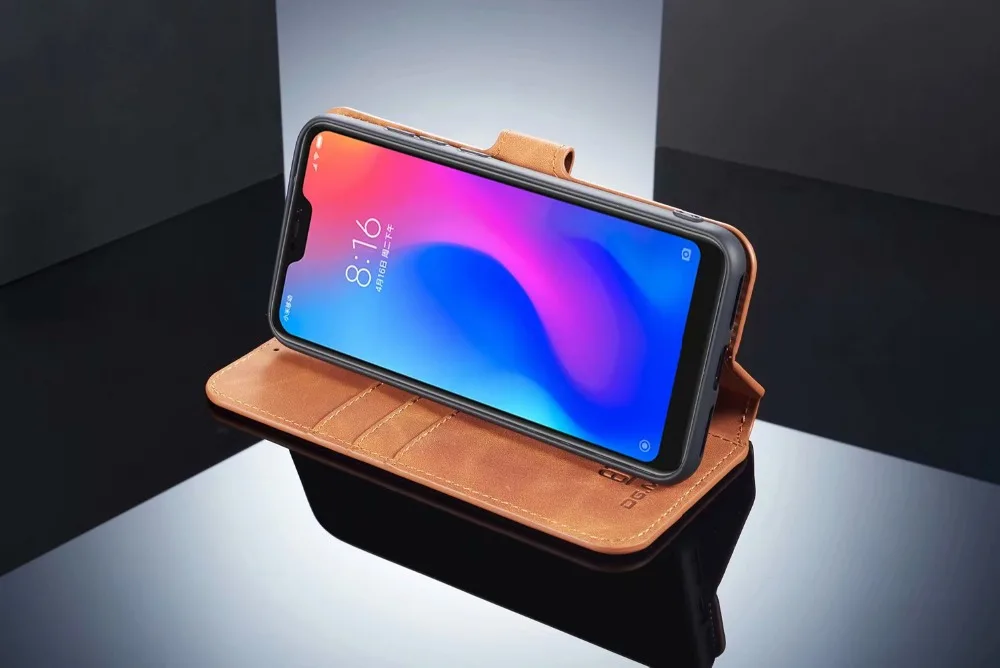Кожаный чехол-книжка в стиле ретро для Xiao mi Red mi 8A K20 7 7A 6 Pro 6A Note 6Pro mi 9 SE 8 Lite 9T чехол-кошелек с 3 отделениями для карт бизнес-Чехол