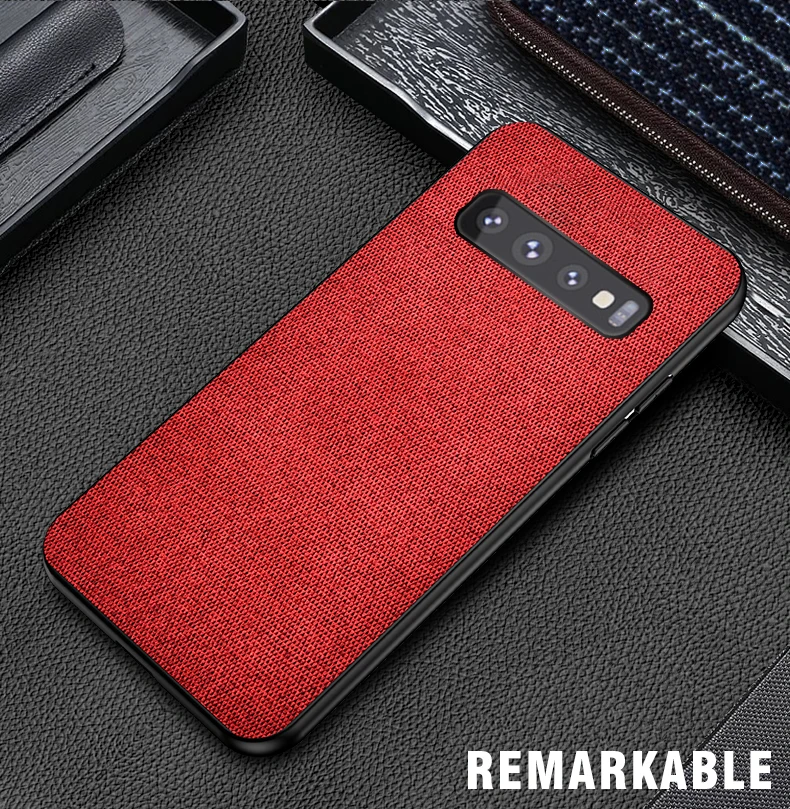 Для samsung Galaxy S10 Plus S10E чехол, ткань, силикон, ТПУ, бампер, Жесткий ПК, задняя крышка для S10 Plus Note 10 plus Note10
