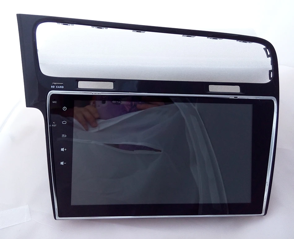 2 din Радио android для vw golf 7 с 10 1 большим экраном wifi 4g рулевое колесо управление