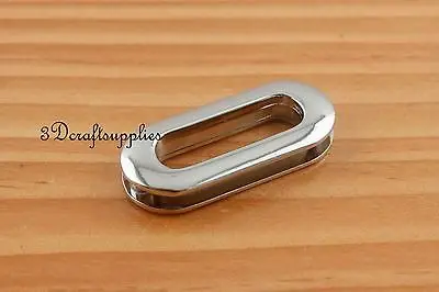 Люверсы металлические с шайбой люверсы никелевые овальные 8 штук 34 мм Z39D|oval