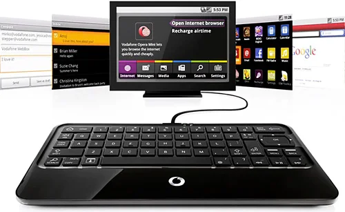 

Клавиатура Vodafone Webbox, подключается к телевизору