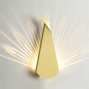 Светодиодные Настенные светильники 3 Вт, домашний скандинавский настенный светильник для спальни, декоративный бра, 220 В переменного тока, светильник, светильник