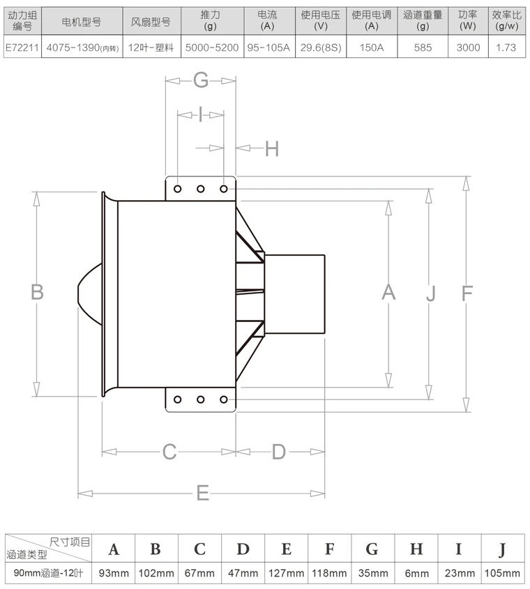 Freewing 90 мм металлический EDF набор 6S 4068-1835 inrunner мотор или 4075-1390KV inrunner двигатель 8S для 90 мм rc Самолет