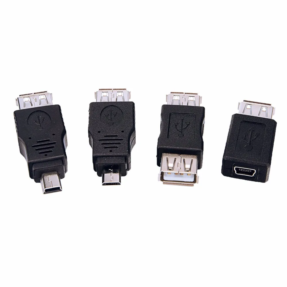 OTG USB Mini Micro папа мама адаптер конвертер Поддержка синхронизации данных и зарядки