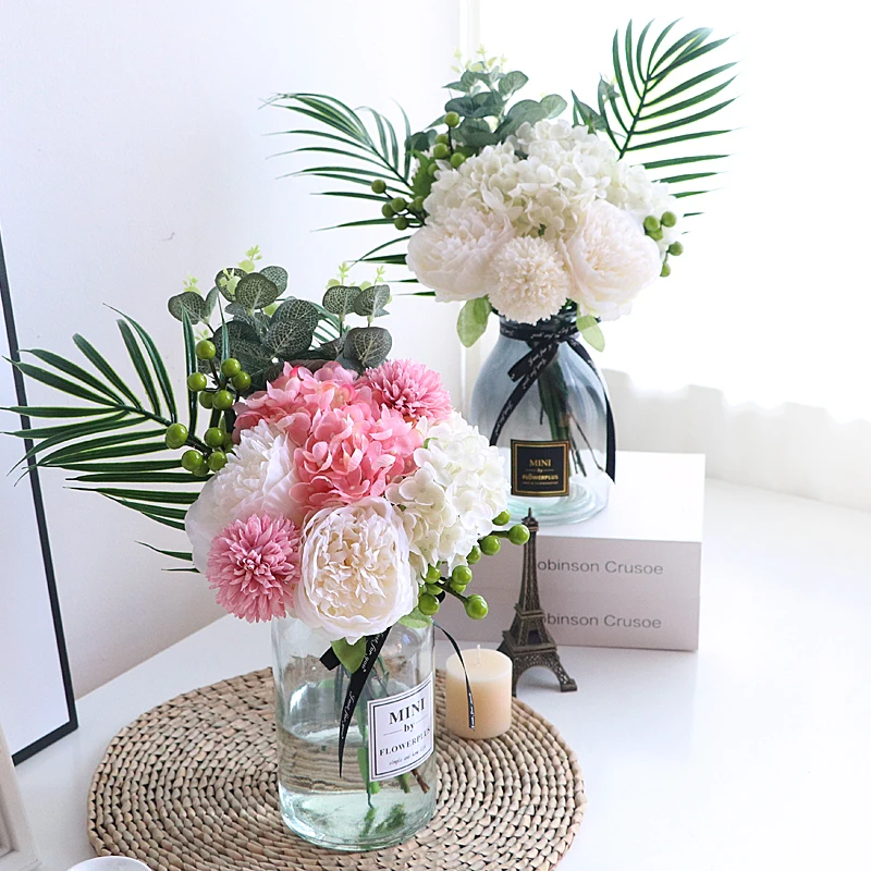 INS скандинавский пион искусственный Шелковый цветок букет для рук гостиной
