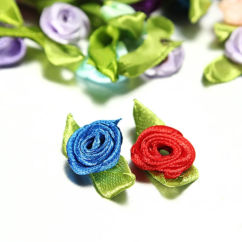 100 шт. декоративные цветы для скрапбукинга|craft decoration|rose flowerscrapbooking sewing |